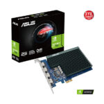2 GB ASUS GT730-4H-SL-2GD5 GDDR5 Low Profile 64bit - KAR54600