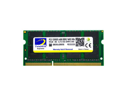 TwinMOS Sodimm 4 GB 1600MHz 1.5V DDR3 Notebook Ram - KAR54750