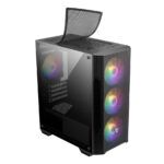 MSI MAG FORGE M100A D60 Akrilik yan panel 3x120mm 1x120mm Auto RGB Fan 600W 80+ - KAR58029 - Görsel 6