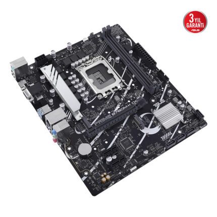 ASUS PRIME B760M-K D4 Intel B760 LGA1700 DDR4 5333 HDMI VGA 2x M2 USB3.2 AURA RG - KAR58428