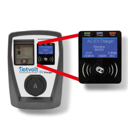 DOTVOLT EV CHARGER 22kW 3 FAZ-AC Elektrikli Araç Şarj İstasyonu - KAR59657