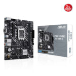 ASUS PRIME H610M-D Intel H610 LGA1700 DDR5 5600 HDMI VGA M2 USB3.2 COM mATX 96GB - KAR58693