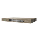 TENDA TEF1126P-24-250W 24FE PoE Port (250W), 1GE Uplink, 1xCombo SFP Switch - KAR54067 - Görsel 3