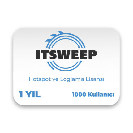 ITSWEEP HS1-1000 Hotspot ve Loglama Lisansı - 1 Yıl (1000 Kullanıcı) - KAR57462