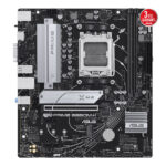 ASUS PRIME B650M-K AM5 DDR5 SES GLAN HDMI/VGA SATA3 USB3.2 mATX - KAR58184 - Görsel 3