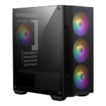 MSI MAG FORGE M100A D60 Akrilik yan panel 3x120mm 1x120mm Auto RGB Fan 600W 80+ - KAR58029 - Görsel 4