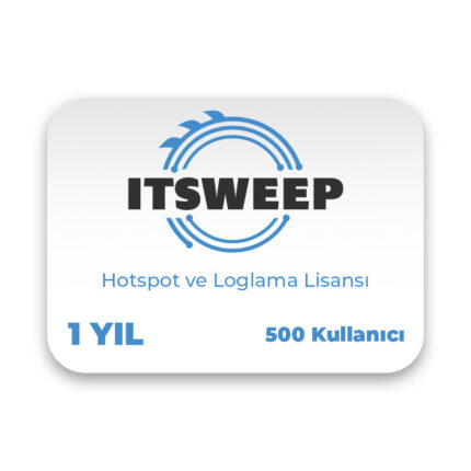 ITSWEEP HS1-500 Hotspot ve Loglama Lisansı - 1 Yıl (500 Kullanıcı) - KAR57461