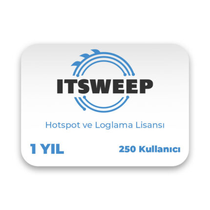 ITSWEEP HS1-250 Hotspot ve Loglama Lisansı - 1 Yıl (250 Kullanıcı) - KAR57460
