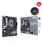 ASUS PRIME B760M-K LGA1700 DDR5 8000 Çift M2 USB3.2 AURA RGB 2.5Gbit LAN mATX - KAR57814