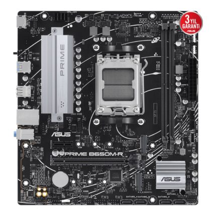 ASUS PRIME B650M-R AM5 DDR5 7200 HDMI 2xM2 AURA RGB 2.5GLAN mATX - KAR62119