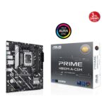 ASUS PRIME H810M-A-CSM LGA1851 DDR5 6400 Çift M2 USB3.2 AURA RGB mATX - KAR61889 - Görsel 2