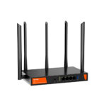 TENDA W30E 4GE Port AX3000 Dual Band Metal Hotspot Router - KAR63354 - Görsel 3