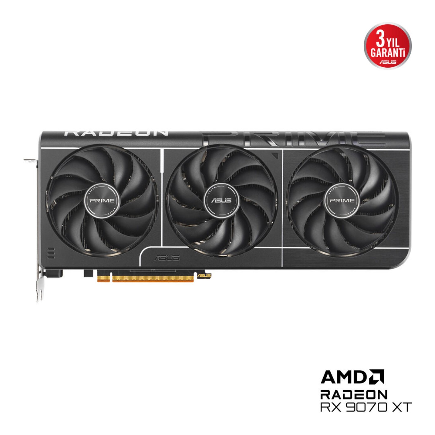 AHvVnOjbrh4DXtJ62MSgMqfNCqxpOCL2fCo2Ko6r 16 GB ASUS PRIME-RX9070XT-O16G RX 9070XT GDDR6 256 Bit 3XDP HDMI OC Ekran Kartı - KAR61841 - Görsel 1
