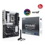 ASUS PRIME B860-PLUS WIFI LGA1851 DDR5 8200 WiFi 6E+BT AURA RGB 2.5Gbit LAN ATX - KAR61880 - Görsel 2