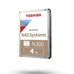 TOSHIBA N300 4 TB 7200RPM SATA3  512MB  7/24  1-8  Yuvalı  Nas için - KAR61952 - Görsel 2