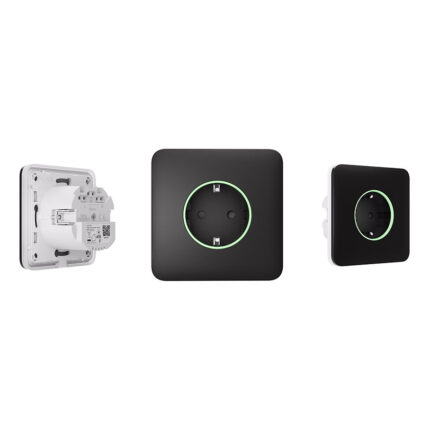 AJAX Outlet Socket (type F) - Siyah - KAR59753