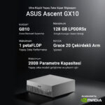 ASUS ASCENT GX10-GG0027BN GX10 128GB 4TB SSD NVIDIA DGX OS Kompakt Yapay Zeka PC - KAR64927 - Görsel 5