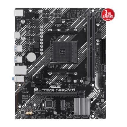 ASUS PRIME A520M-R AMD A520 AM4 DDR4 5100 HDMI M2 USB3.2 mATX - KAR62295