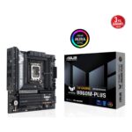 ASUS TUF GAMING B860M-PLUS LGA1851 DDR5 8800 Type-C 3x M2 AURA RGB 2.5Gbit LAN m - KAR61885 - Görsel 2