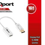 QPORT DISPLAY to HDMI ÇEVİRİCİ (Q-DP-HDB) - KAR62248