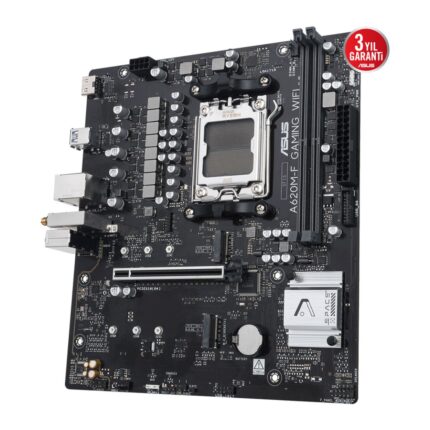ASUS A620M-F GAMING WIFI AM5 DDR5 8000 HDMI 2xM2 WiFi6E+BT AURA RGB 2.5GLAN mATX - KAR62376