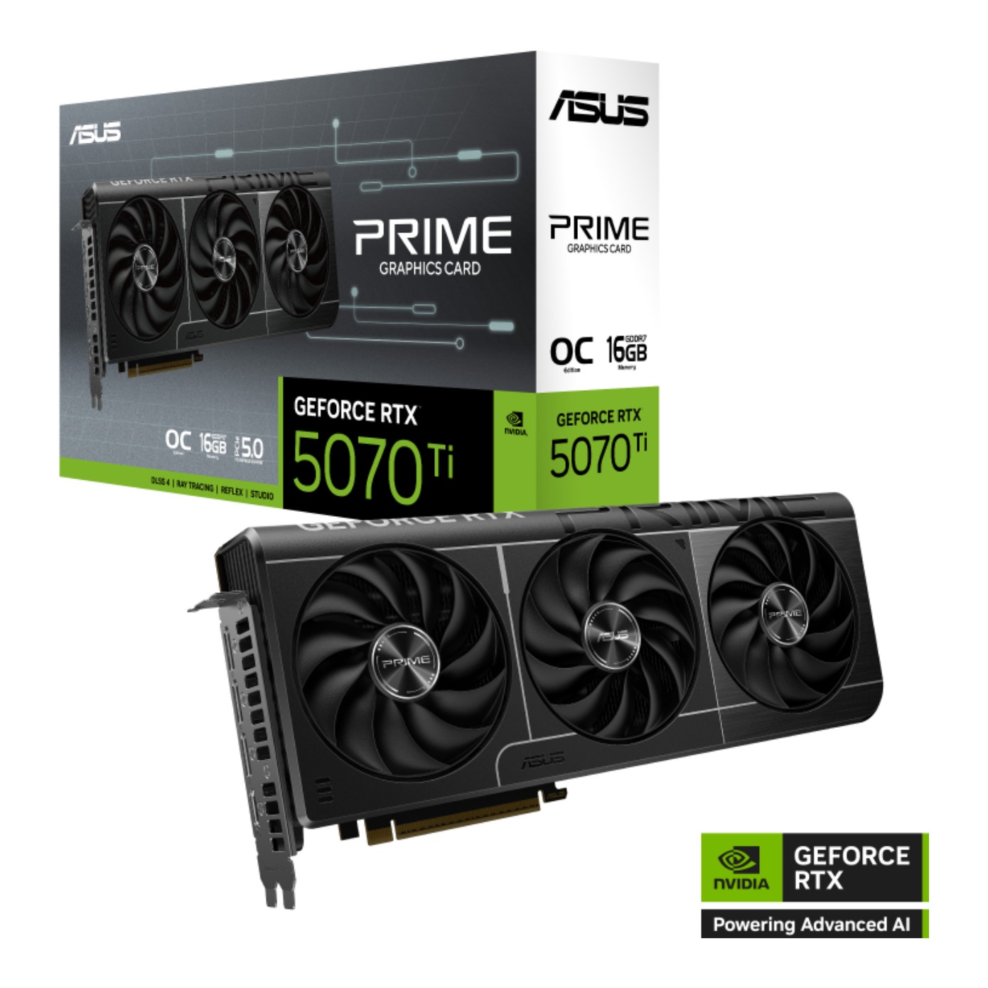Uxbz5P9f8ToUWoBAJszQVTeeZOVJtRmmHsL86Mix 16 GB ASUS PRIME-RTX5070TI-O16G RTX 5070TI GDDR7 256bit OC 2xHDMI 3xDP DLSS4 EKR - KAR61826 - Görsel 1