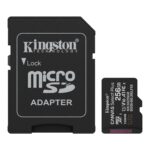 KINGSTON 256GB Canvas Select Plus Gen3 MicroSDXC UHS-I 150MB/S CL10 Card + Adapt - KAR63947 - Görsel 2