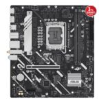 ASUS PRIME H810M-A WIFI LGA1851 DDR5 6400 Çift M2 USB3.2 WiFi+BT AURA RGB mATX - KAR61888 - Görsel 3