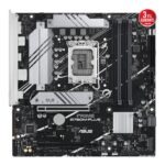 ASUS PRIME B760M-PLUS LGA1700 DDR5 7200 2x M2 USB3.2 AURA RGB 2.5Gbit LAN mATX - KAR62048