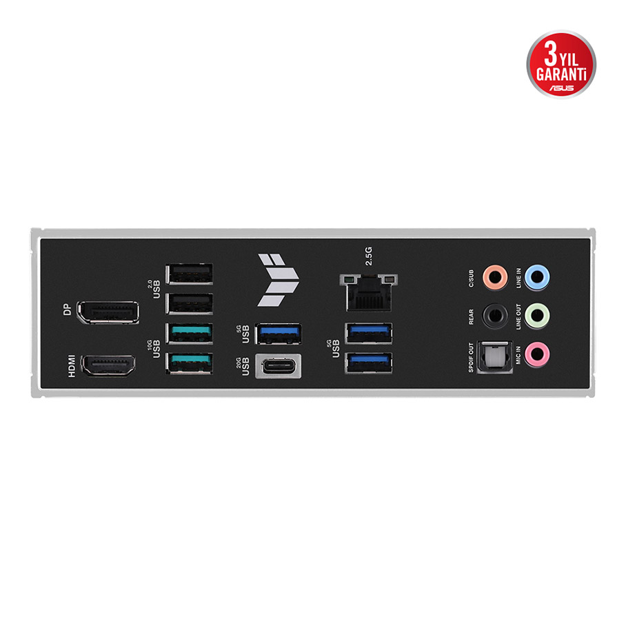 XyALpn9Sq1Jty8m05Yro9IQKyyMzafJGcenzx8u2 ASUS TUF GAMING B760M-PLUS Intel B760 LGA1700 DDR5 7200 HDMI 2x M2 USB3.2 AURA R - KAR59032 - Görsel 1