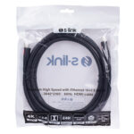 S-LINK SL-HDM4K13 19+1 HDMI to HDMI 3m v2.0 4K (3840*2160) 60Hz Kablo - KAR59218 - Görsel 3