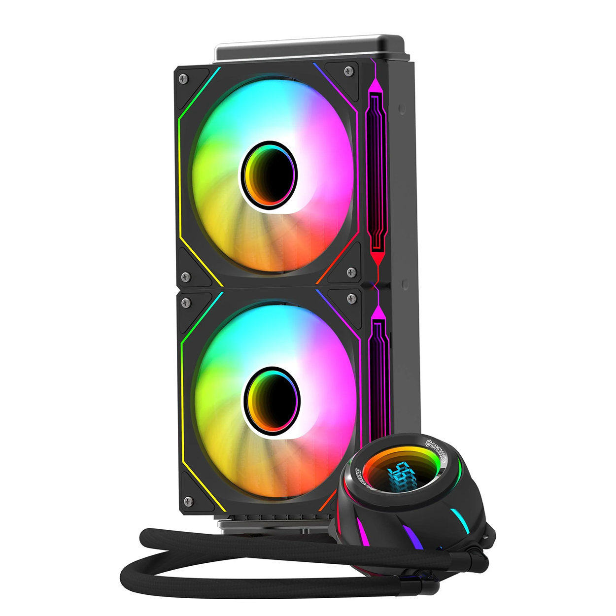 a3gphHtGujayQ6gHerEeutXeJduFNIt7zXTdPE7m GameBooster BLADE 240B ARGB Fanlı LGA1700/AM5 Uyumlu 240mm CPU Sıvı Soğutma Siya - KAR64357 - Görsel 1