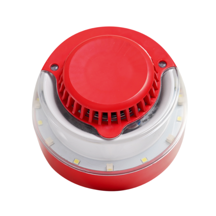 TEKNİM TFS-2282 AKILLI ADRESLİ DAHİLİ İZOLATÖRLÜ FLAŞÖRLÜ YANGIN ALARM SİREN - KAR64343
