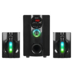 MIKADO MD-95BT 2+1 20W Siyah Multimedya FM/BT/SD/USB Speaker Hoparlör - KAR62675 - Görsel 4