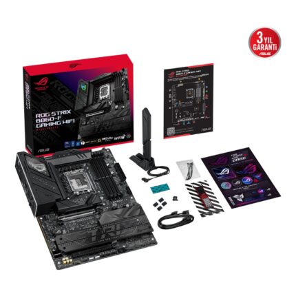 ASUS ROG STRIX B860-F GAMING WIFI LGA1851 DDR5 9066 WiFi 7+BT AURA RGB 2.5Gbit L - KAR61883