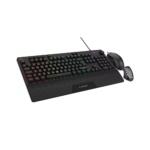RAMPAGE ECLIPSE Siyah Usb RGB Aydınlatmalı Q Gaming Oyuncu Klavye Mouse Set - KAR64717 - Görsel 2