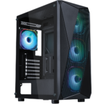 FRISBY FX-100 600W+80 (Bronze) 4XRGB GAMING KASA - KAR63587