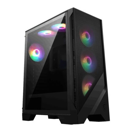 MSI MAG FORGE 120A AIRFLOW TEMPERLİ CAM 6 X120MM AUTO RGB FAN ATX GAMING KASA - KAR62281