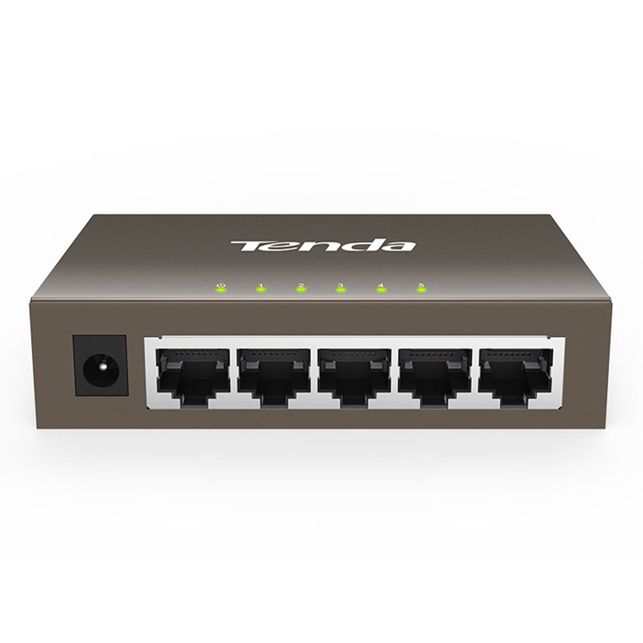 liycfFMvH7LIecTTZn8aKwioeJCcC6vousPnzqh4 TENDA TEG1005D 5GE Port Metal Desktop Switch - KAR59067 - Görsel 1