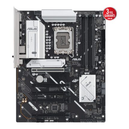 ASUS PRIME B860-PLUS WIFI LGA1851 DDR5 8200 WiFi 6E+BT AURA RGB 2.5Gbit LAN ATX - KAR61880