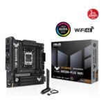 ASUS TUF GAMING B850M-PLUS WIFI AM5 DDR5 8000 WiFi 6E+BT AURA RGB 2.5GLAN mATX - KAR61948 - Görsel 2