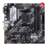 ASUS PRIME B550M-A WIFI II AMD B550 AM4 DDR4 4866 HDMI DVI VGA Çift M2 USB3.2 AX - KAR57141 - Görsel 3