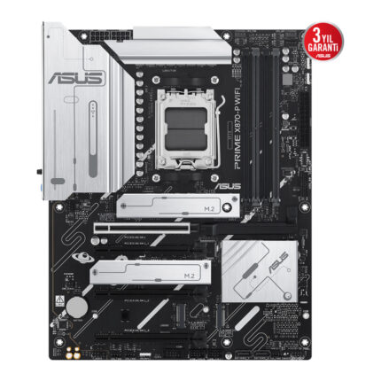 ASUS PRIME X870-P WIFI AMD X870 AM5 DDR5 8000 HDMI 2xUSB4 4x M2 USB3.2 WiFi 7 + - KAR60661