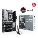 ASUS PRIME Z790-P WIFI LGA1700 DDR5 7200 DP HDMI 3xM2 USB3.2 AX WiFi+BT AURA ATX - KAR61684 - Görsel 2