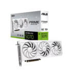 12 GB ASUS PRIME-RTX5070-O12G-WHITE RTX 5070 GDDR7 192bit OC 2xHDMI 3xDP DLSS4 E - KAR64472 - Görsel 2