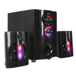 MIKADO MD-95BT 2+1 20W Siyah Multimedya FM/BT/SD/USB Speaker Hoparlör - KAR62675 - Görsel 5