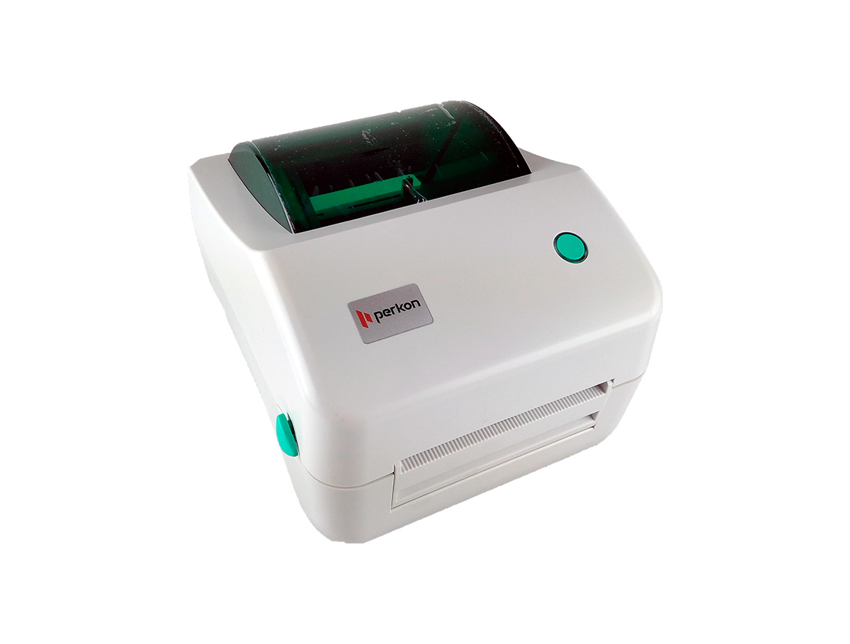 54396 PERKON PR-420D DT 203DPI (USB+SERİ+ETH) Barkod Yazıcı - KAR54396 - Görsel 1