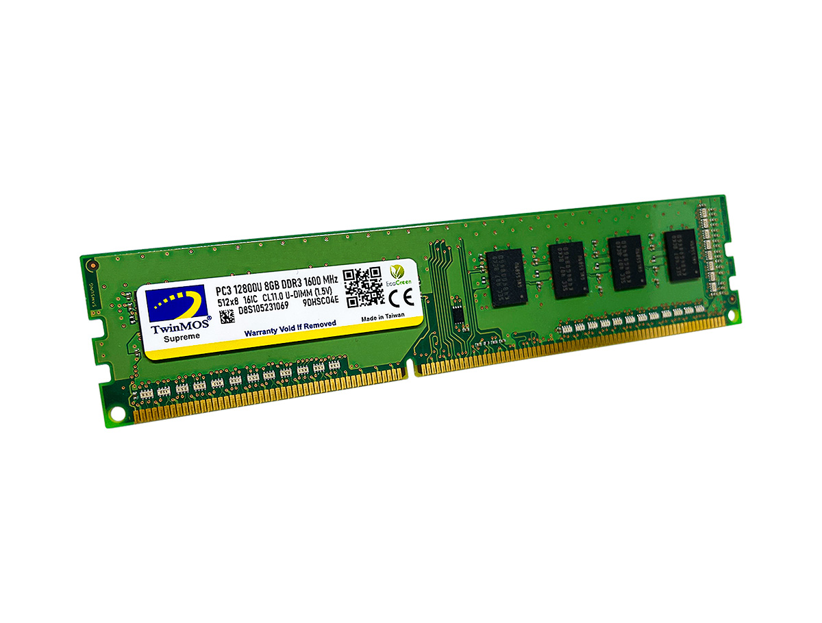 54748 TwinMOS DDR3 8GB 1600MHz 1.5v PC Ram - CL11 - KAR54748 - Görsel 1