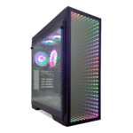 QUADRO QT100 TITAN Gaming Kasa Pencereli 3D 4xRGB FAN - KAR64348 - Görsel 3