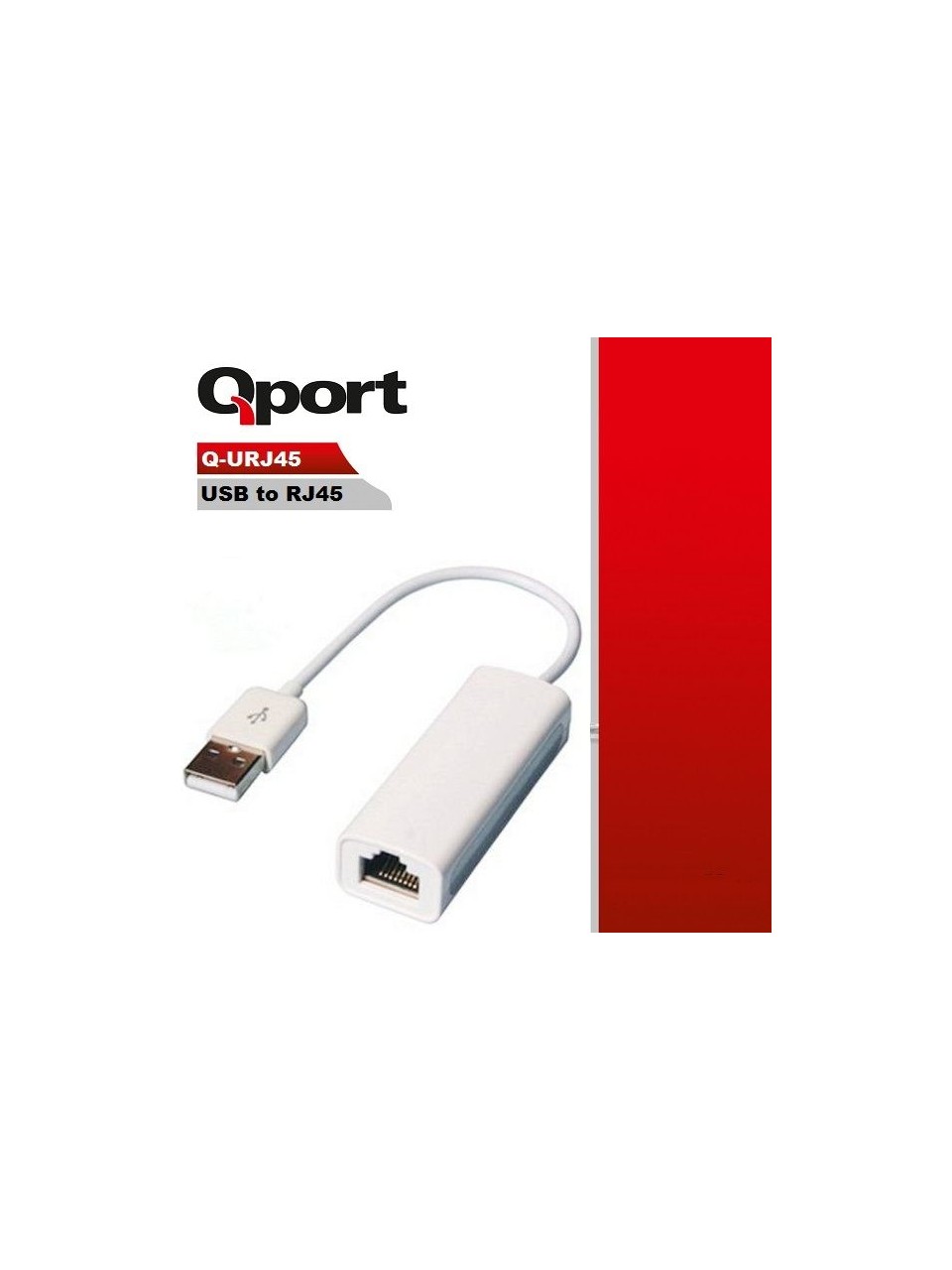 CyWxjzWt2E00dNmciT7cI8vB9pjGZo8QovCIFLRg QPORT Q-URJ45 USB TO RJ45 ETHERNET - KAR63557 - Görsel 1
